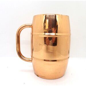 Stainless Steel Copper Color Double Wall Beer Mug 20 oz. NEW